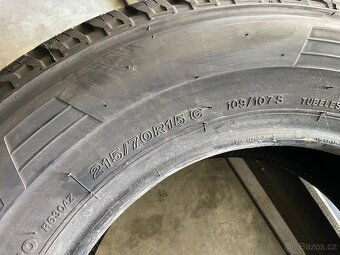 prodám letní pneumatiky 215/70/15C Bridgestone celá sada - 5