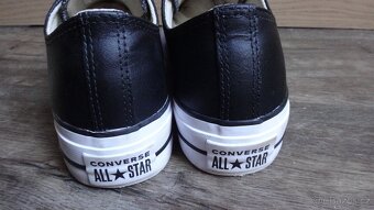 Kožené Converse na platformě v.40 - top stav - 5
