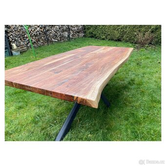 Masivní jídelní stůl - Living 210 cm - 5