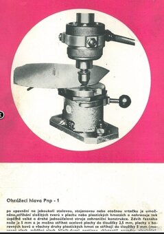 Obrážecí  hlava PNP-1 - 5