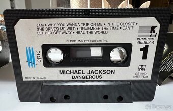Top rare | MC Michael Jackson | DANGEROUS | org. Holland - 5