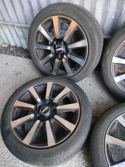 4ks alu disky 5x114,3 R R17 pneu 7mm letné 215/55 r17 - 5