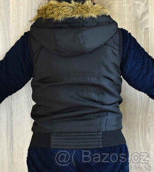 Vesta černá Vero Moda, červená Gina Benotti vel.M - 5