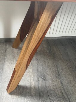 Teak stul masiv - 5