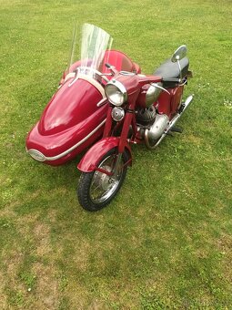Jawa 350 se sajdou Velorex 560 - 5