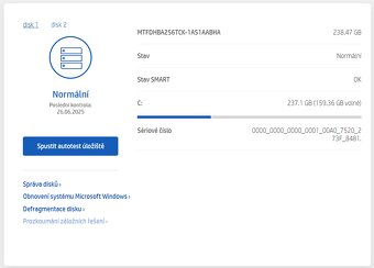 Herní notebook HP i5, 32gb Ram, 2 x ssd, nová baterie - 5