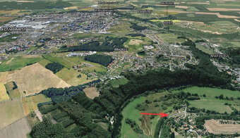 Stavební pozemek Dalešice u Mladé Boleslavi 3.539 m2 - 5