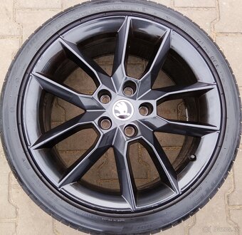 Originální kola Škoda Octavia II,III,RS R18 5x112 Gemini - 5