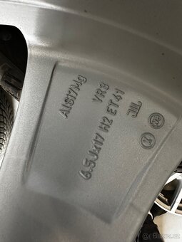Alu kola 5x112 r17 s pneu (6541s) - 5