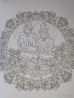 Omalovánky pro dospělé od Kameliya Angelková-50 Wintertime - 5