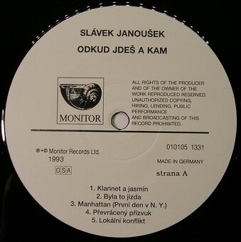 Slávek Janoušek – Odkud jdeš a kam (LP) - 5