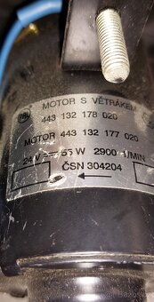 Motorek ventilátoru topení KAROSA  24V, 55W - 5
