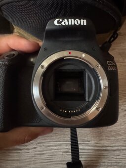 Canon EOS 1300D + 18–55mm objektiv, 2x SD karta, brašna - 5