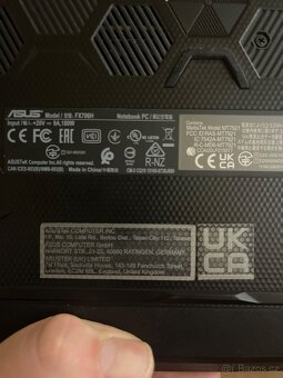 Asus Tuf gaming F17 jako nový včetně krabice - 5