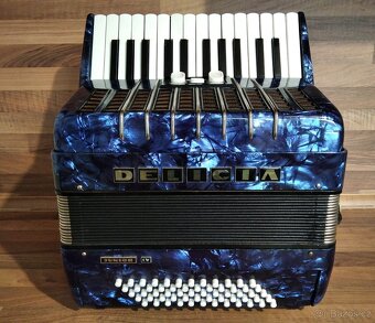 Akordeon (harmonika, heligonka) Delicia Junior, jak NOVÝ - 5