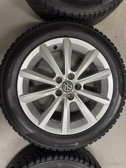 VW Polo – prodám originální alu disky + zimní pneu - 5