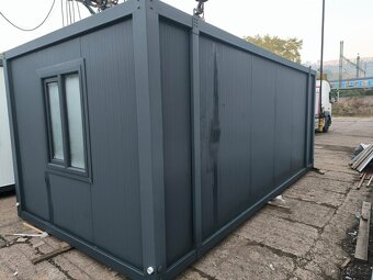 st. buňka 6 x 2,4 PIR 50 antracit s velkým prosklením - 5