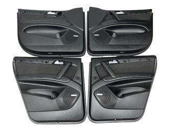 Sedačky černá kůže alcantara Audi Q7 4L FL r.v. 2015 - 5