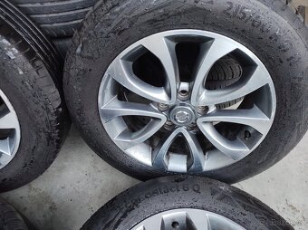 ALUkola 5x114mm pneu 215/60 R17 ContinentalQ6 - 5