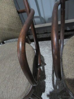 Nabízím retro polokřesla Ton. Na renovaci. Jen co je a foto. - 5