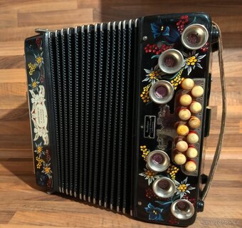 Heligonka (harmonika,akordeon) Novak G-C-F - 5