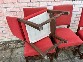 Starožitný nábytek - židle (4 ks) - 5