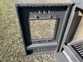 Nová Kamna CEZAR 7,5 kw s šamotem na dřevo účinnost 81,2% - 5