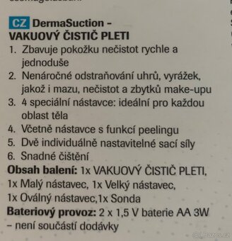 Vakuový čistič pleti na černé tečky a akné - 5