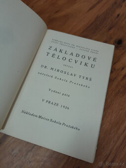 Legendární kniha Dr. Miroslava Tyrše Základové tělocviku - 5