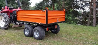 Vlek přívěs za Malotraktor , Traktor - 5