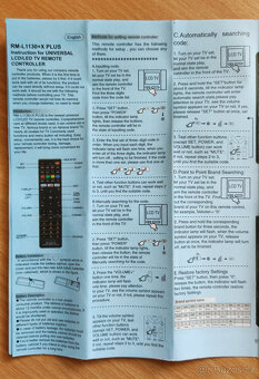 Dálkový ovladač LED/LCD/QLED/OLED Tv univerzální - 5