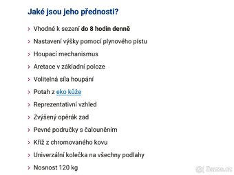 Kancelářské křeslo. - 5