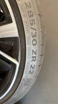 Originál alu Audi RS6 + pneu 285/30R22 Continental - 5