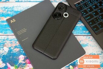 Pouzdro s koženkovým vzorem pro Xiaomi / Redmi / Poco - 5