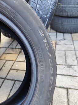 215/55 r17 - LETNÍ SADA - PIRELLI - 5