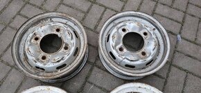 Prodám disky wartburg lze dát na trabant plus poklice - 5