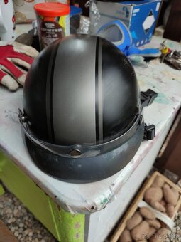 Přilba na motorku moped - 5