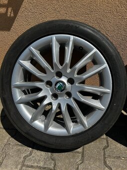 Sada ALU disků / kol original Škoda - 5