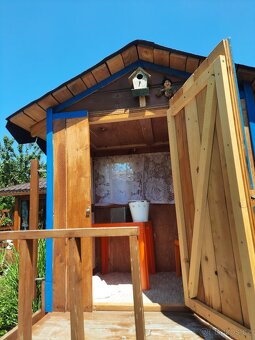 Dřevěný zahradní domek dětský - 5