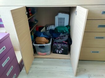 Vysoká postel s úložným prostorem - 5