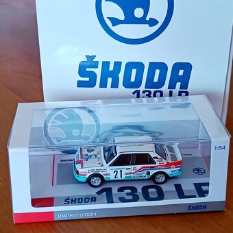 Škoda 130 LR n. 21 rally Bohemia 1986 - nové, zabalené - 5