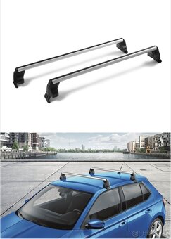 Střešní nosič Škoda Fabia 3 - Originál Škoda příčníky - 5