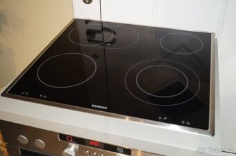 Siemens nerezový vestavný sporák HE23U532, lyžiny - 5