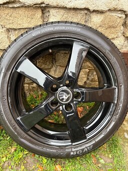 Alu kola 5x100 včetně letních pneu - 5