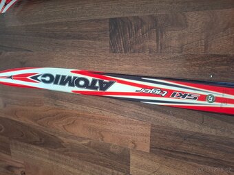 Dětské běžky 130 cm + boty 35 + hůlky - 5