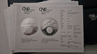 Stříbrná mince 500 Kč Letadlo ALBATROS PROOF - 5