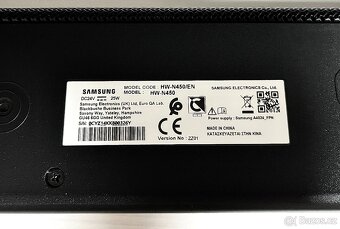 Soundbar Samsung HW-N450 se subwooferem - 5