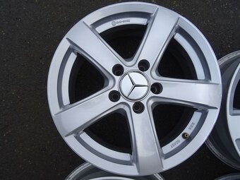 Alu disky na Mercedes 16", 5x112, ET 38, šířka 6,5J - 5