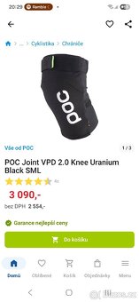 POC Joint VPD 2.0 Knee Uranium Black L - 5