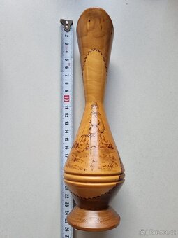 Retro dřevěná vázička - 5